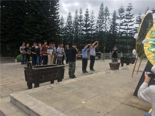 谈球吧官方网站党委组织党员干部赴麻栗坡县开展 “老山精神”理想信念教育活动